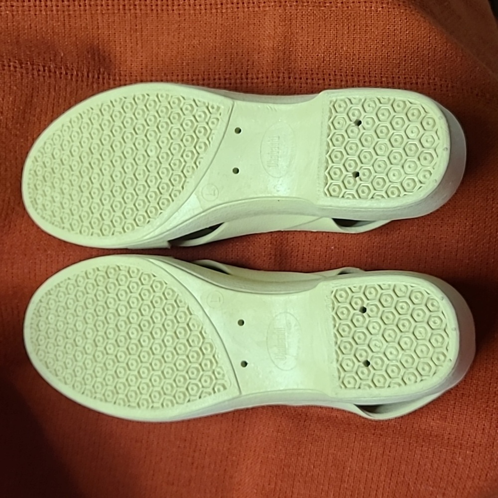 💥CLEARANCE💥NWOT Okabashi Classics Slingback Beach Shower Sandals Sz L - Picture 5 of 7